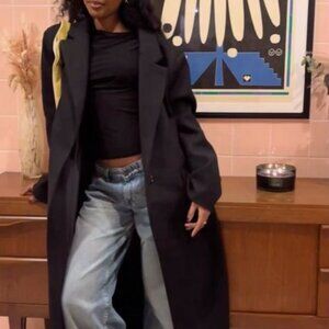 Oversized trench coat